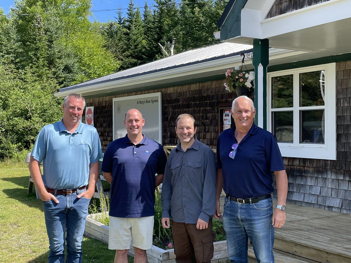 What an incredible day in Sherbrooke at St.Mary's River in Guysborough county. 

The Minister of Environment and Climate Change summer tour teamed up with Minister Greg Morrow and Minister Pat Dunn for a visit with the Saint Mary's River Association.