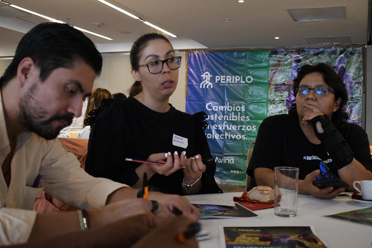 ProyectoPeriplo's tweet photo. Terminamos el primer día de actividades de nuestro Tercer encuentro con las organizaciones aliadas: ideas frescas para el futuro del #ProyectoPeriplo🌱 y con entusiasmo de crear mejores condiciones para las y los trabajadores agrícolas. https://t.co/DjhhtgyKOJ