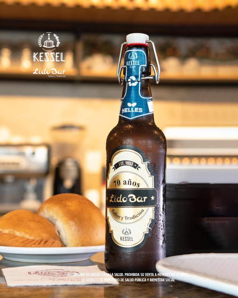 😀 ¿Sabias que hace un año el Lido bar abría las puertas de su nueva casa?
Por eso y en conmemoración de los 70 años llegó esta edición limitada LIDO by Kessel.

¿Ya tenés la tuya? ¡Prost!🍻

#kesselbrauhaus