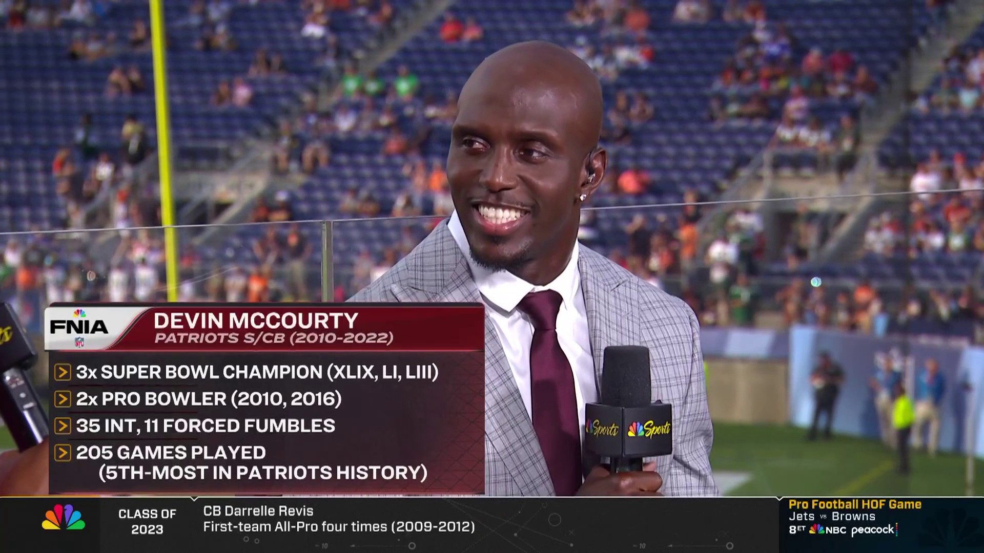 Sunday Night Football on NBC on X: 'Welcome to the Football Night in  America team, Devin McCourty! #NFL  / X