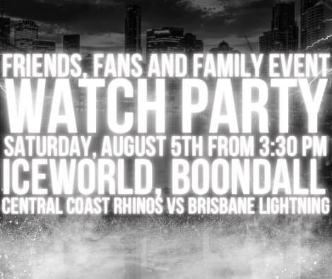 bnelightningice's tweet photo. Join us for a watch party at Iceworld Boondall on August 5th from 3:30 pm, as the Lightning face off against the Central Coast Rhinos.
Bring your friends, family, and all the hockey enthusiasts you know! 🤩 Let's show our support! 🙌 #GoLightningGo 🔥❄️ https://t.co/kuzX4pABCO