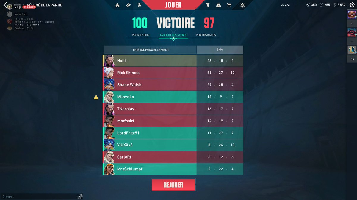 World Record Valorant Team Deathmatch (58 frags) 🎯