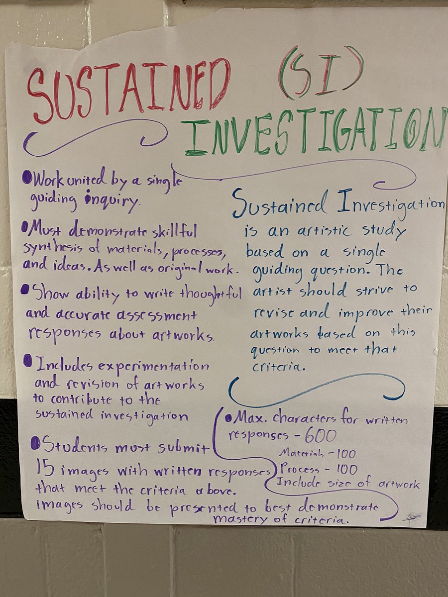 clifton_creates's tweet photo. #APart has been working hard already this week using the course and exam description to figure out the expectations of the course and the portfolio! @CHS_Warriors https://t.co/f3Ri6DJSpI