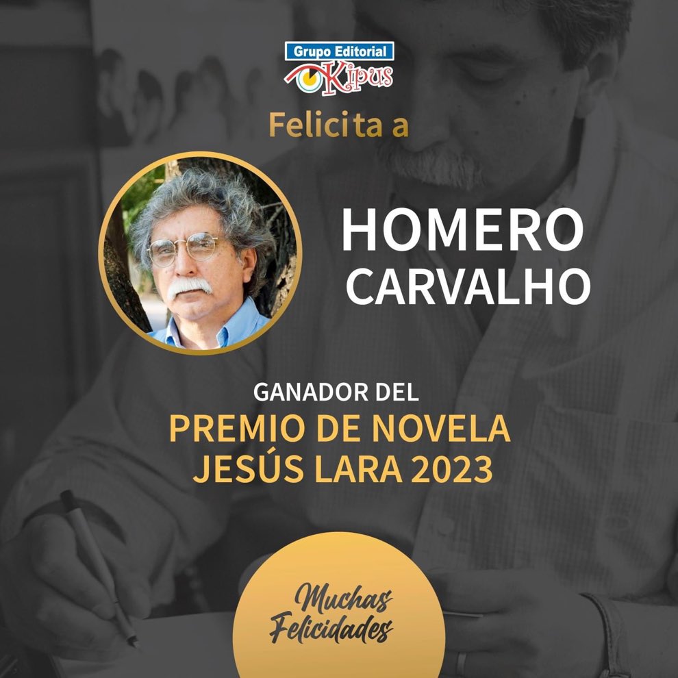 HomeroCarvalho's tweet photo. Gracias a Editorial Kipus https://t.co/rpsSaKg2bO