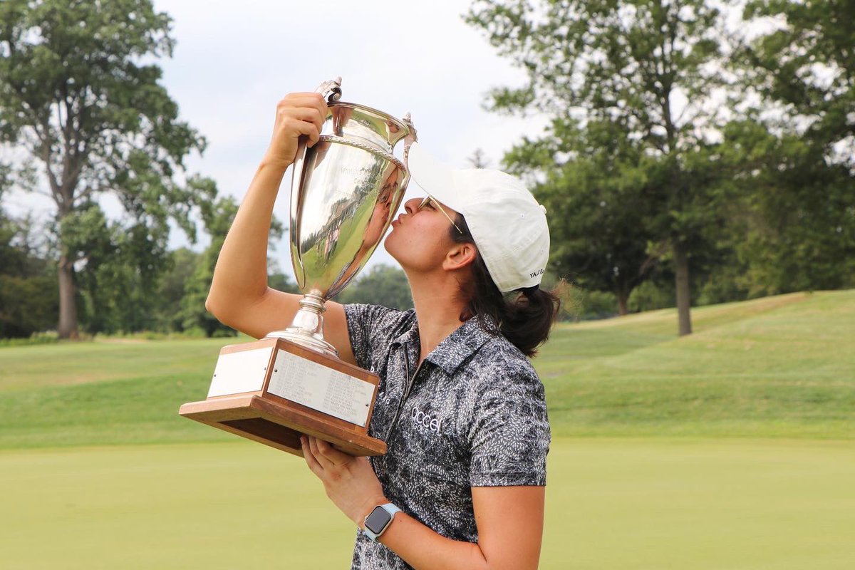 🏆 Sweet, sweet victory! 

Ami Gianchandani claimed her second New Jersey Women’s Amateur title on Thursday, defeating Emma Shen, 1-up to win the 98th edition of the historic major championship at Springdale Golf Club! 

Recap | bit.ly/2023WAmRecap