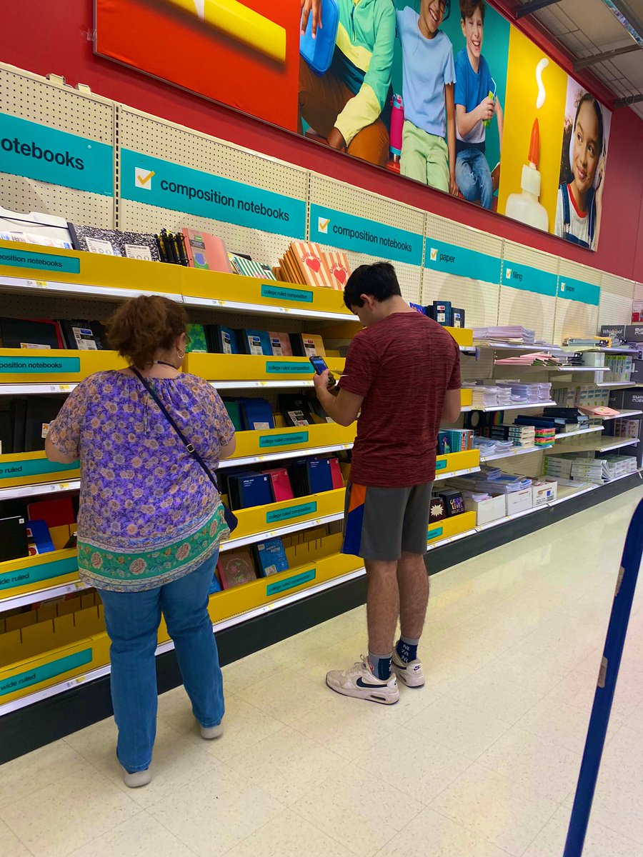 Target scavenger hunt to find all the school supplies (and a first day of school outfit) we need to kick off a new school year while working on our money skills. Happy summer, STEP! See you in September 💙💛!! #LifeSkills #Transition #CBI #EnhancingtheStudentExperience