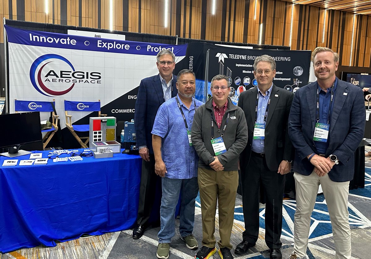 Thank you to the ISS National Lab for another great year at the ISS R&D Conference! And thanks to the many of you that stopped by our booth to discuss Space Testing as a Service™ opportunities! #AegisAerospace #ISSNL #ISSRDC #ISS #STaaS #MISSE #flightfacility @ISS_CASIS