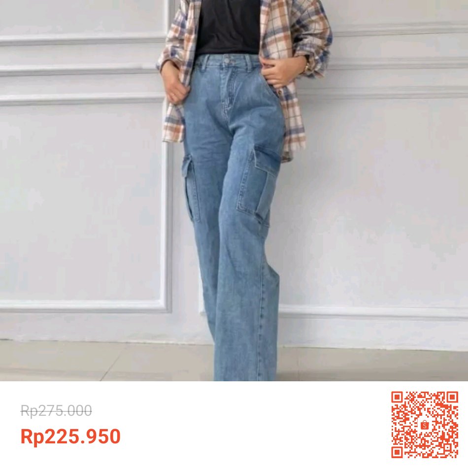 aboutrndm's tweet photo. Saya menjual Jeans Cargo Wanita | Celana cargo | https://t.co/6YJYAjufsR dengan potongan 18%! Hanya Rp225.950. Dapatkan segera di Shopee!

🔗 https://t.co/N7nU3KIMmw

 #ShopeeID https://t.co/ms9P2mgoQr