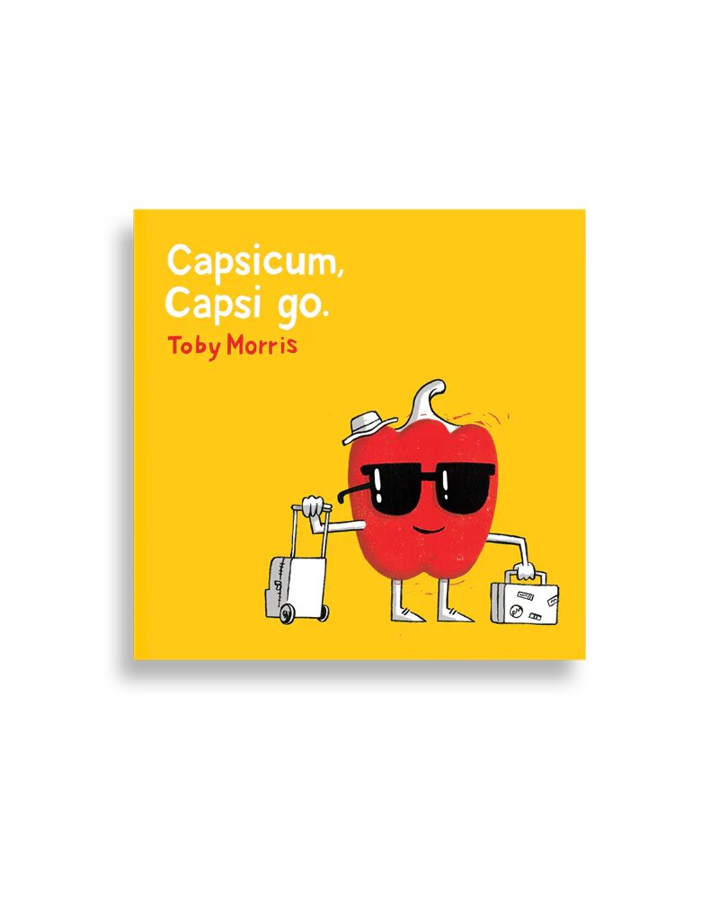 One book that me and the 5yo absolutely adore is Toby Morris’ Capsicum, Capsi Go
#BooksAlive