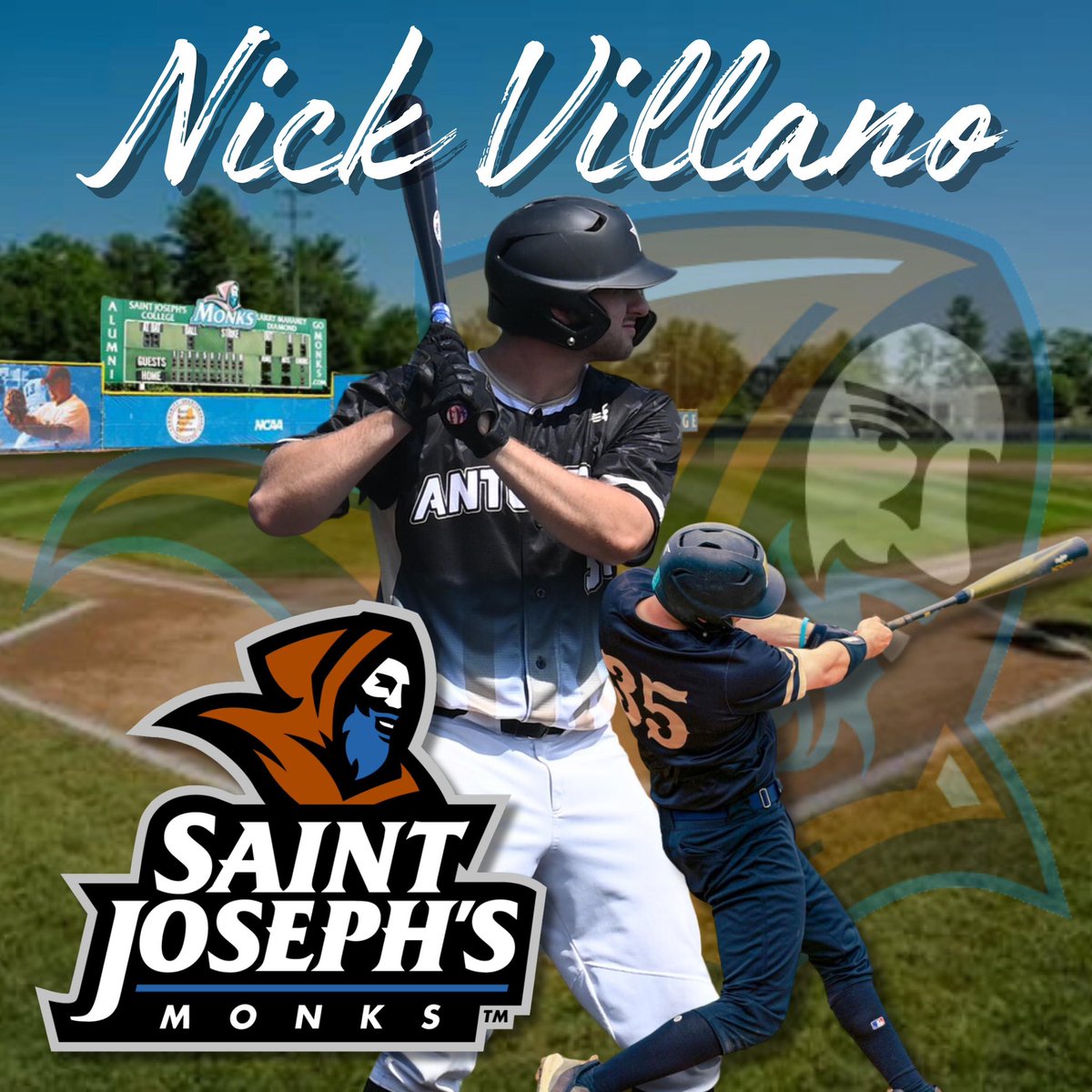 Congrats to Nick Villano ‘24 on his commitment to <a href="/Monks_Baseball/">Saint Joseph's College Baseball</a> 
<a href="/nickvillano34/">Nick Villano</a> <a href="/We_Are_Fenwick/">Fenwick Crusaders</a> <a href="/BishopFenwickHS/">Bishop Fenwick HS</a>