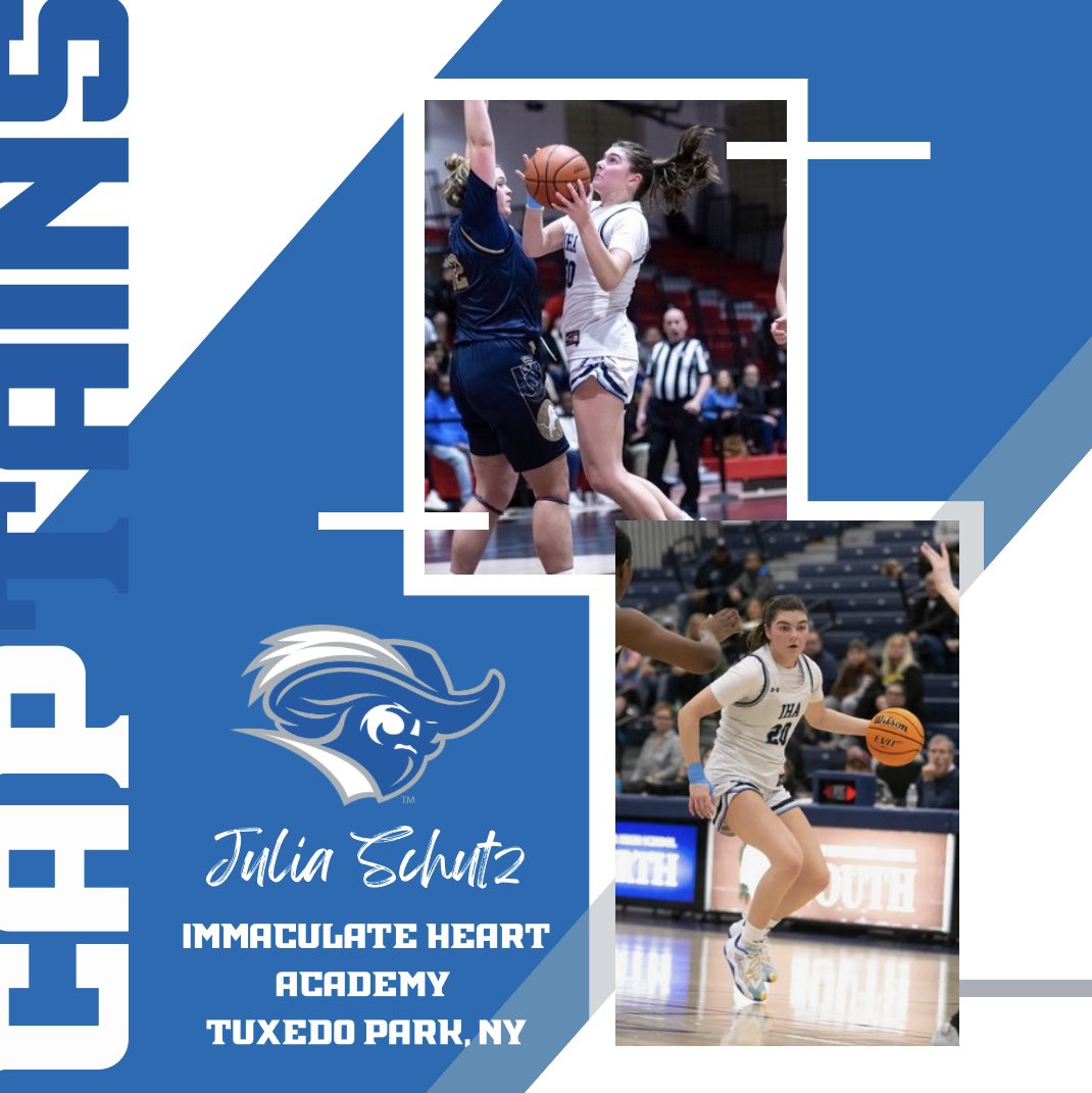 cnuwbb's tweet photo. Next, moving further north, we have Julia Schutz from Tuxedo Park, NY 💙⚓️ Coming from a very well known program at Immaculate Heart Academy and playing AAU for New Jersey Freedom 🏀 #gocaptains⚓️💙 https://t.co/PA4uvIOyjL