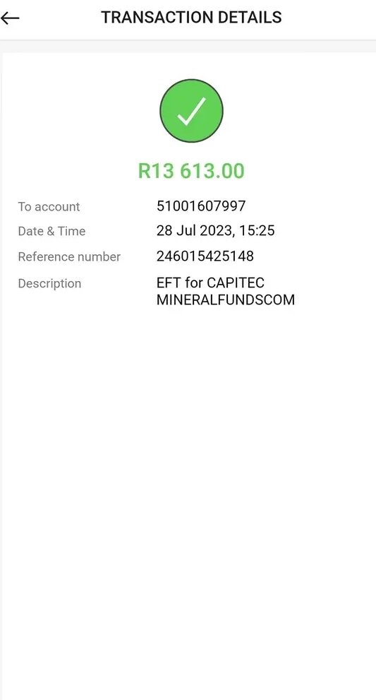 Successfully payment