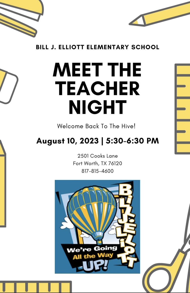 Bill J. Elliott Elementary tweet media