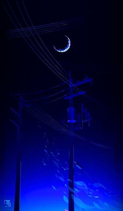 「power lines signature」 illustration images(Latest)