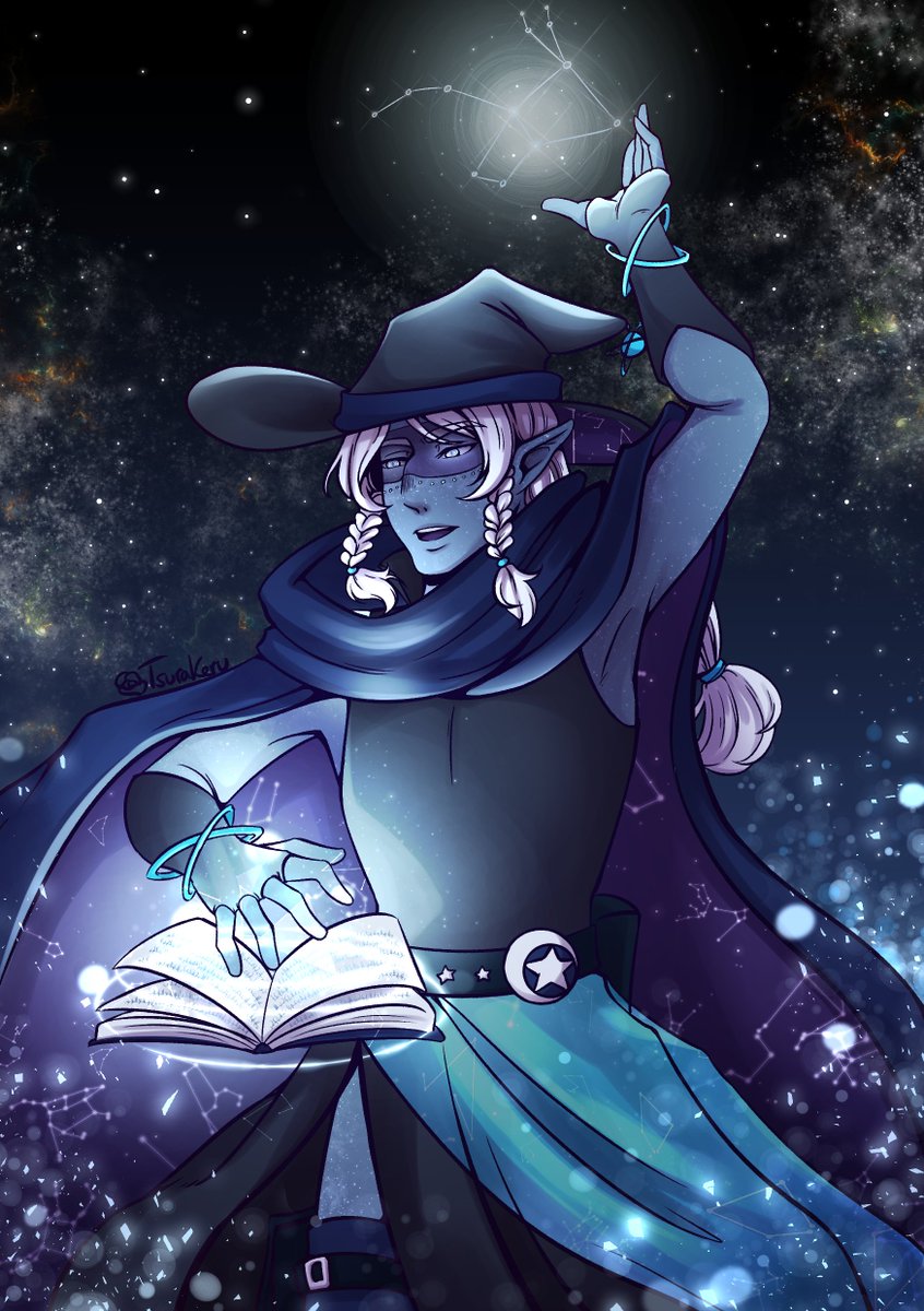 14. This [revenge] was made for @honiefae !
I always enjoy drawing characters with these kind of motives, so it was a complete delight to draw them 🪻