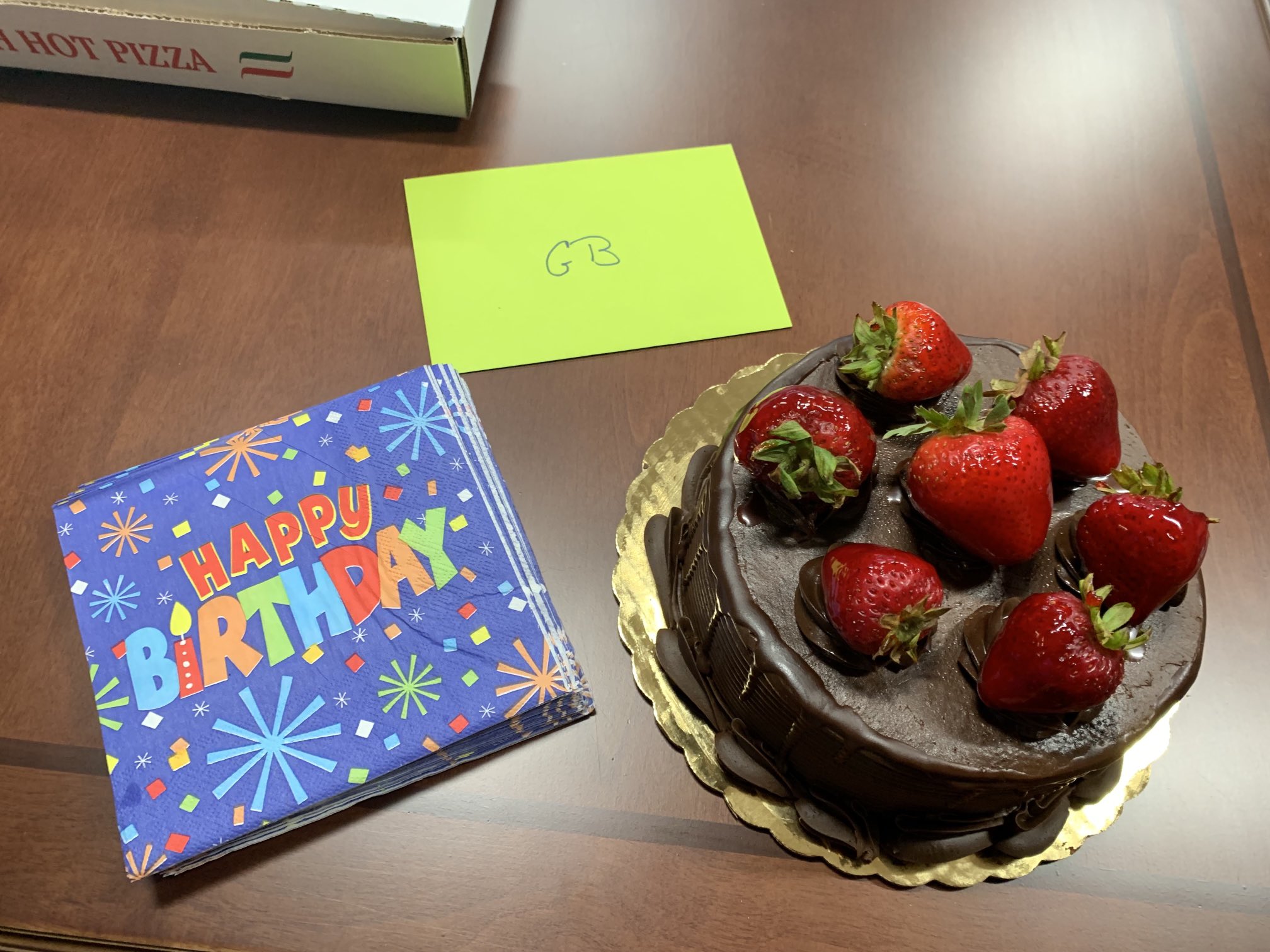 Gamers Happy Birthday Chocolate Pizza