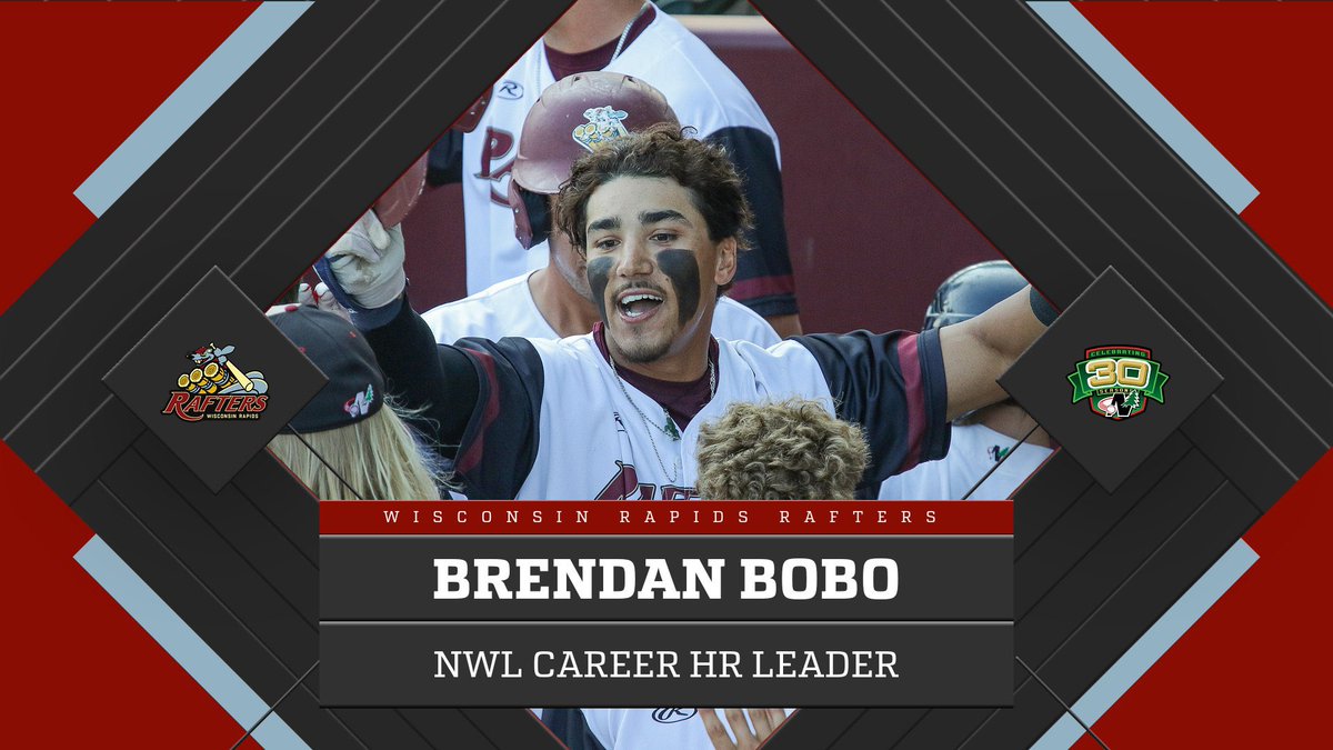 THERE HE GOES💣💣 Congratulations to Brendan Bobo, the NEW NWL All-Time Career HR Leader👑