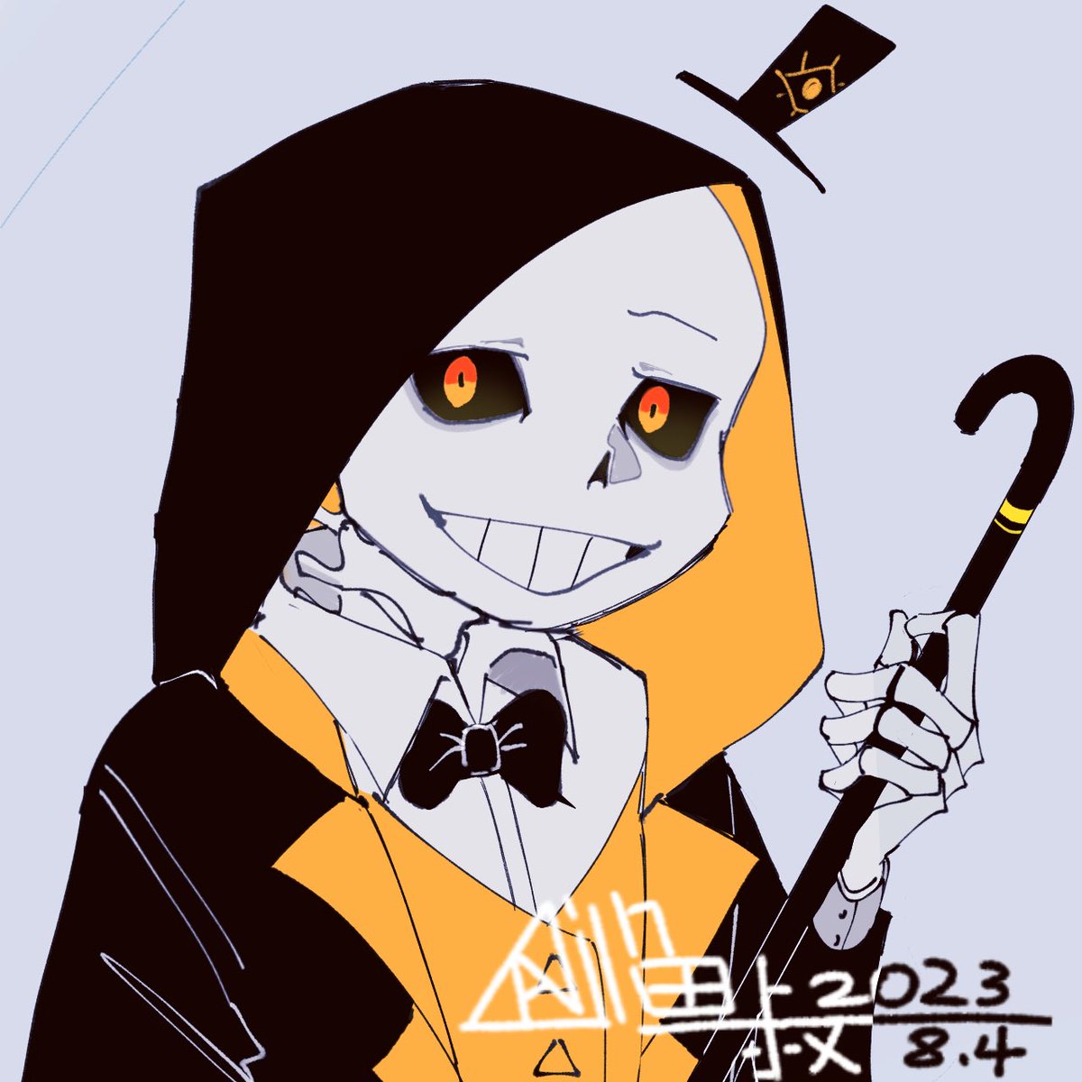 别人让我画的图
#undertale_AU #undertaleAU #billsans