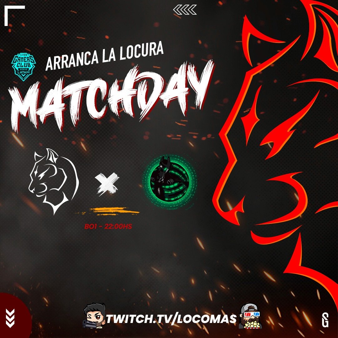 Locomas22's tweet photo. Hoy a las 22hs Debuta el equipo #locoteam en la Latam de @GamersClubCSes 

📌Bo1
⏰22:00 hs🇦🇷

#locoteam : @SperanzaGonza @CaptainToxiCs @emaNNfpss @bian_garcia3454 #lucas

🆚 @25ShotClub 

➡️https://t.co/7ID187DuRU🔥🔥💪😎 https://t.co/wo6QH98dBJ