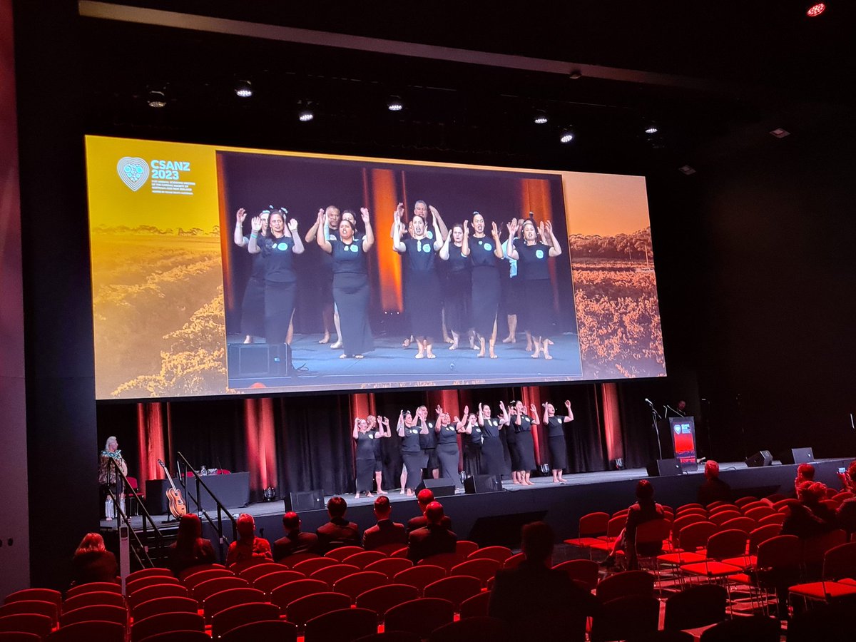 An inspirational welcome to country from 🇦🇺🇳🇿 First Nations People. 

What a great way to open the meeting. #CSANZ2023 is officially underway!