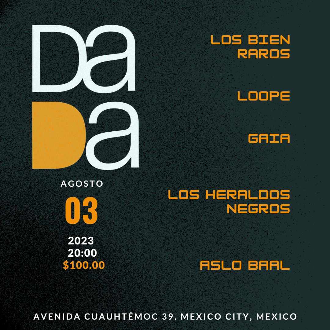MartellRebeca's tweet photo. HOYHOYHOY 03 DE AGOSTO !! #Noche de música improvisada y ruidosa
@Adrianaloope
#ASLOBAAL #LosBienRaros #LosHeraldosNegros
@AndrianoMtz
en
@dadaxclub
#CDMX #freejazz #freeimprovisation #músicalibre #músicamexicana #musik $100 pesos https://t.co/ydd74XX4IX