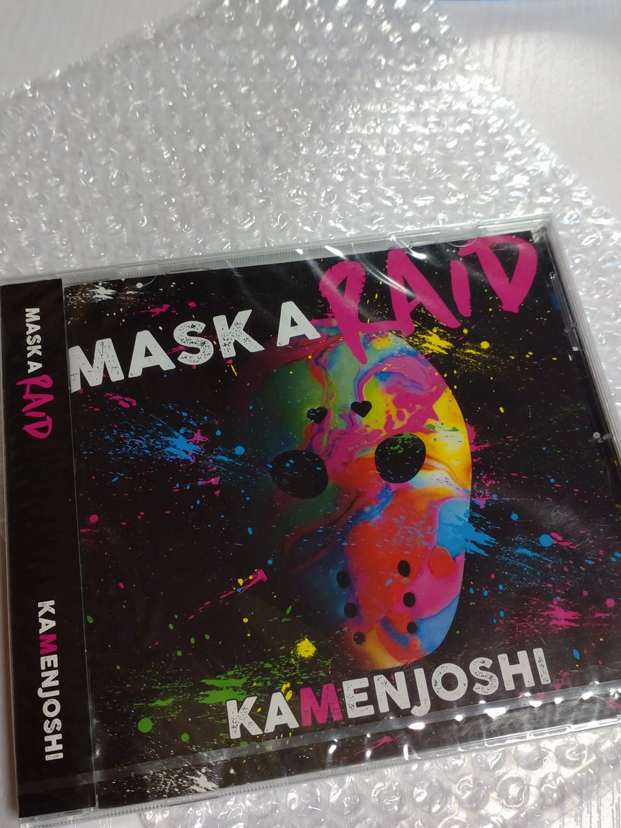 moamoe335's tweet photo. ブランクを埋めるべくCD購入💿
#仮面女子
#MASKARAID https://t.co/1m4Vz0pkLm