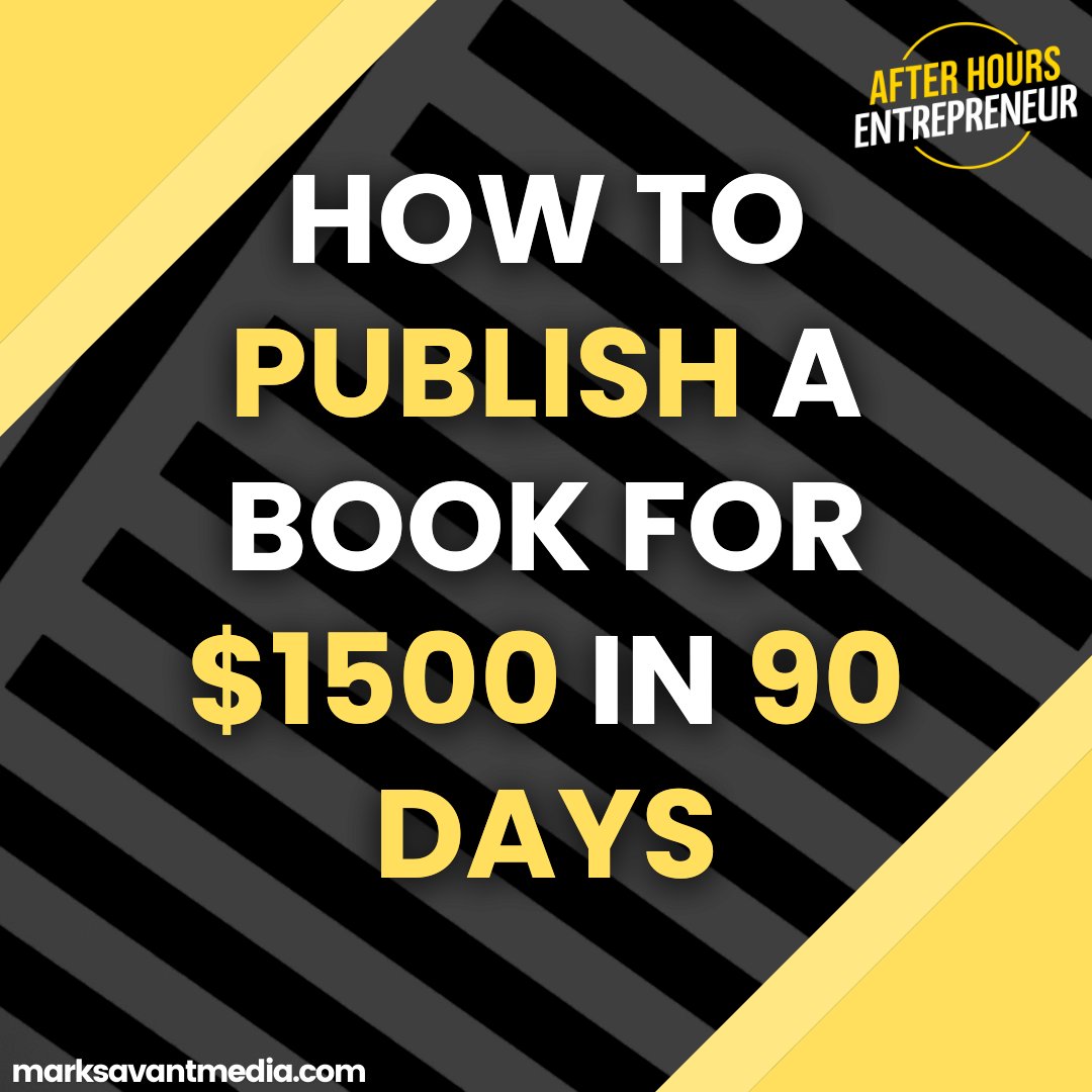 marksavantmedia's tweet image. Is writing a book right for you?

Listen exclusively at the After Hours Entrepreneur

#melaniebooher #authorship #howtowriteabook #afterhoursentrepreneur #publishing #book #bookish