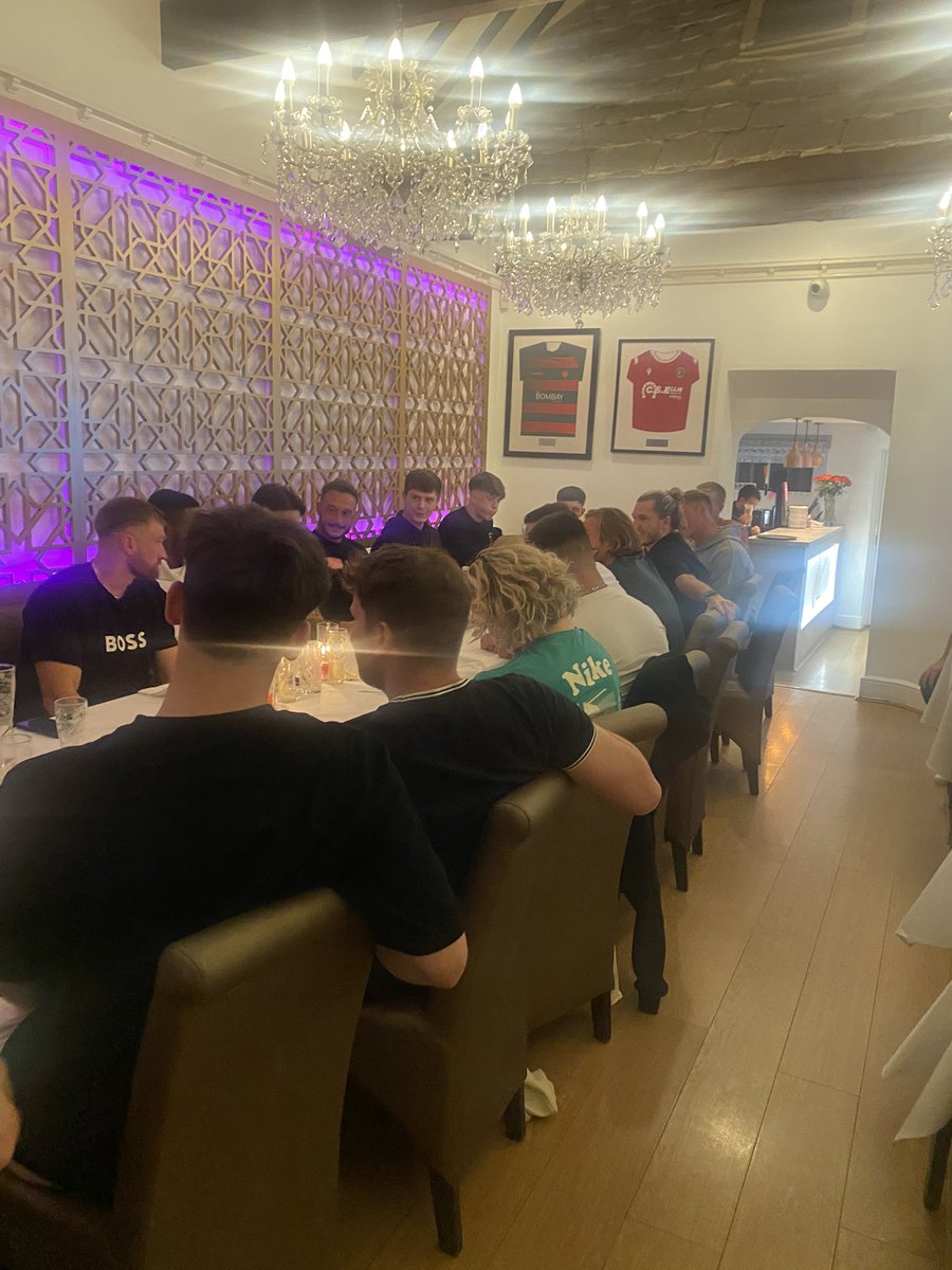 Stamford Daniels Annual Pre Season Dinner @ The Bombay Cottage,
Good Luck for The New Season