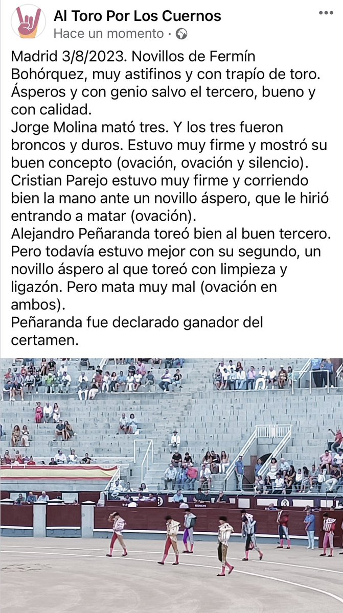 MarketingToros's tweet photo. Madrid 3/8/2023. Novillos de Fermín Bohórquez, muy astifinos y con trapío de toro. Ásperos y con genio salvo el tercero, bueno y con calidad. https://t.co/RvrBVEw39S
