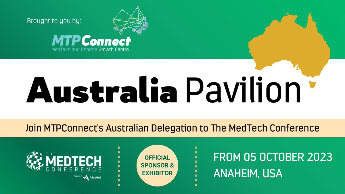 MTPConnect (@mtpconnect_aus) on Twitter photo Our Chair Hon <a href="/JaalaPulford/">Hon. Jaala Pulford</a> will be leading our mission to the <a href="/MedTechCon/">The MedTech Conference</a> in Anaheim, USA ā join us for a top level visit program and build international connections! ā¶ļøbit.ly/3rIQKa5 Our Chair Hon <a href="/JaalaPulford/">Hon. Jaala Pulford</a> will be leading our mission to the <a href="/MedTechCon/">The MedTech Conference</a> in Anaheim, USA ā join us for a top level visit program and build international connections! ā¶ļøbit.ly/3rIQKa5
