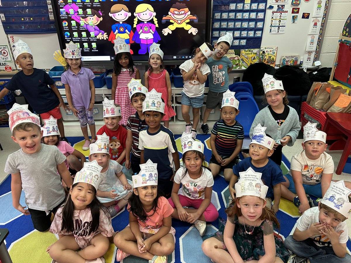 ksywy's tweet photo. Sywy’sSuper Kids First Day of K 2023! #SharonStrong @SharonElemS @FCSchoolsGA https://t.co/Jn2yFyGeAC