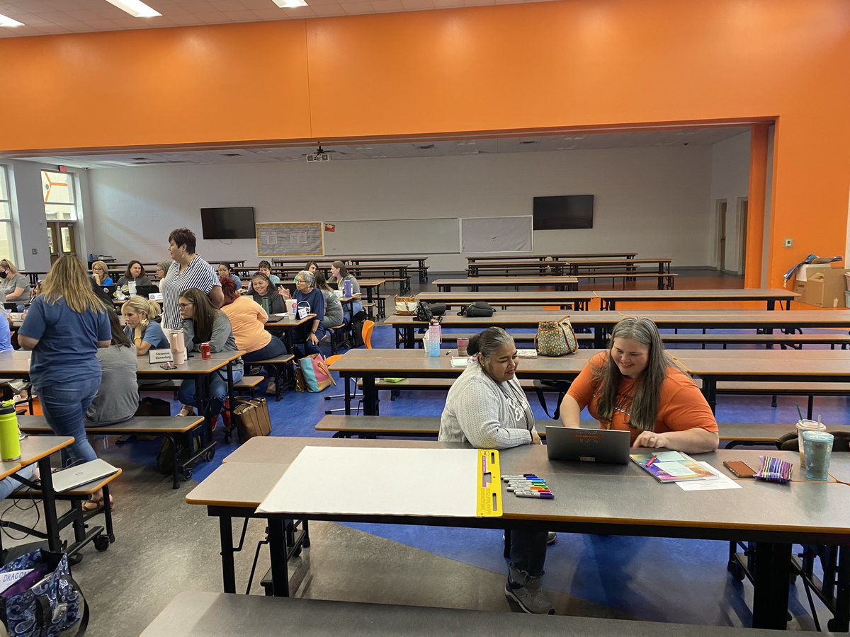 ElsaCarter134's tweet photo. So happy to welcome back all of our Pre-K educators! @rockwallschools We are pumped for a FANTASTIC year! 
@RockElemC_I @RISDSpecial #TogetherRockwall https://t.co/cGr8rqGcOA