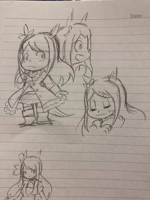 コミケ前に描いてた練習絵 久々に見たけど良いなーって思って Twitterにあげちゃった。