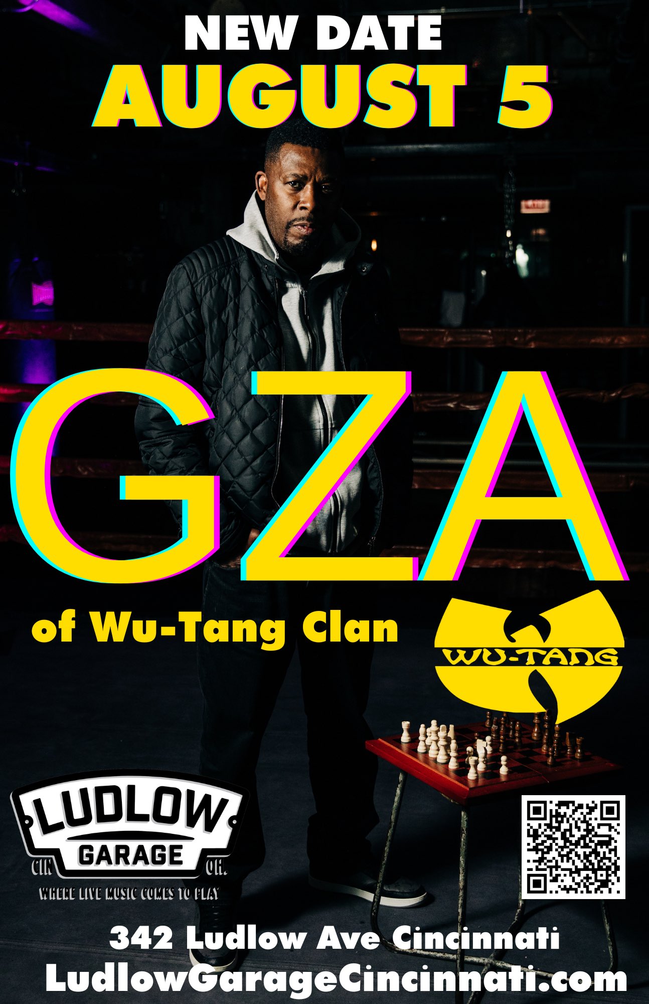 Gza Chess Boxing Match in Oakland at Yoshi's Oakland