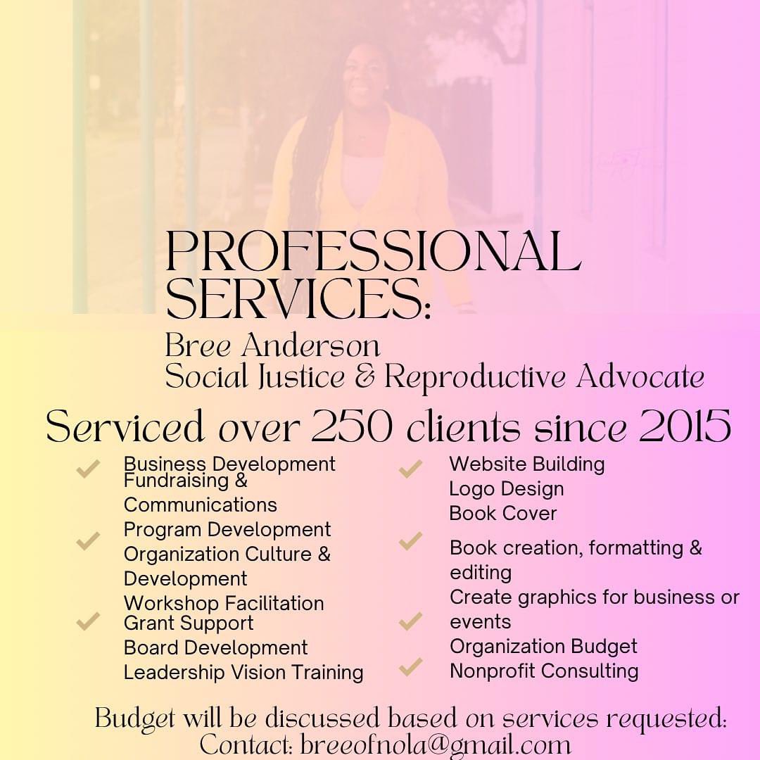 Its_A_Process_'s tweet photo. Guess what friends‼️

Bree OfNola is ready to help support you in several ways.
I’m accepting new clients and looking to help you expand/sustain your business/agency/organization…………………🤍💓

@breeofnola 

Please feel free to share, comment, DM her 💗🌸🌸 https://t.co/gn6pItfwdq