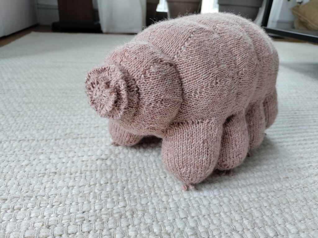 knithacker's tweet image. Knit A Steve The Tardigrade With A Free Pattern From Sofia Raak: 👉 buff.ly/3jfiN9f #knitting #freepattern #tardigrade