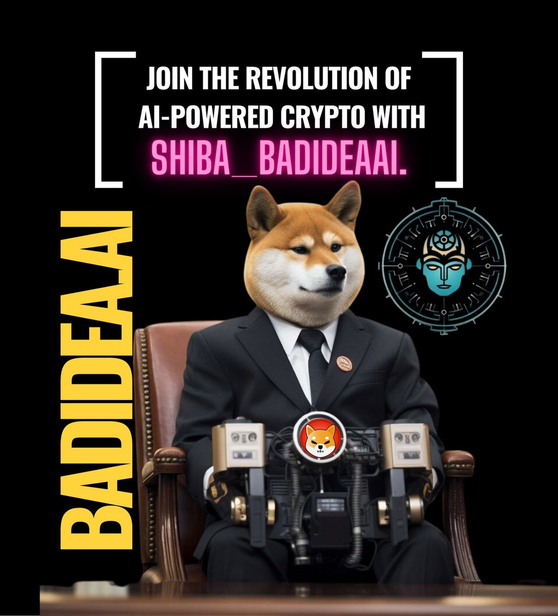 goli124000_CMT's tweet photo. @yourcryptodj Exciting news for all tech enthusiasts! BADIDEAAI project is revolutionizing the AI landscape with its groundbreaking approach. 🚀 #BADIDEAAI #AIRevolution

@badideaai

 $BAD #cryptocurrency #blockchain #innovation https://t.co/OiRqUm8IdX