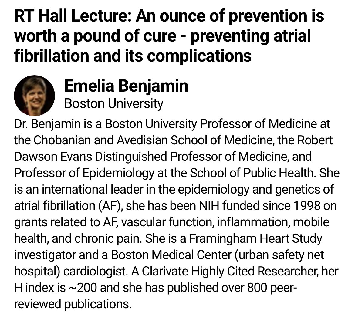 Professor Emelia Benjamin delivering the opening RT Hall lecture at #CSANZ2023 ‘… anyone considering a career should think about becoming an implementation scientist…’ !!! @thecsanz @AusHSI @HeartLungCirc