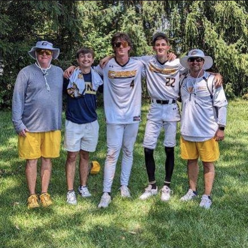 a_aron_back's tweet photo. Special day. @pmelvin11 @Jro_Stratton22 Tanner Back and myself were able to watch two baseball dudes back together and dominate a game once again. Thank you @StrattonGrant22 and @melvin_aiden for today. 
7IP 0ER for G and 2-4 1RBI and 1 CS for A. https://t.co/TZTFm9Dvs5