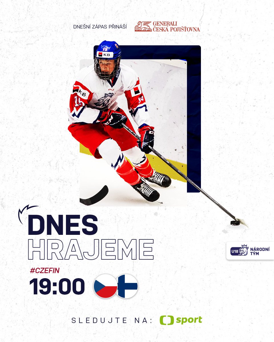 Je to tady! 💣💥 Dnes se v Břeclavi popereme o finále s Finskem. 🇫🇮 Zápas můžete živě sledovat na <a href="/sportCT/">ČT sport</a> 

#HlinkaGretzkyCup | <a href="/HlinkaMemorial/">Hlinka Gretzky Cup</a>