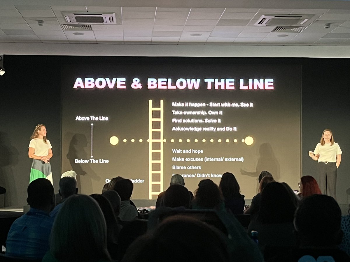 MarkGoldhawk's tweet photo. An invigorating start to the final day of the EMEIA #ADE2023 Institute! Janne Müller-Wieland and Sarah Thomas, two Olympic medalists, shared their story and made us think…‘how can we become 1% better?’ https://t.co/QbxvnQdbT9