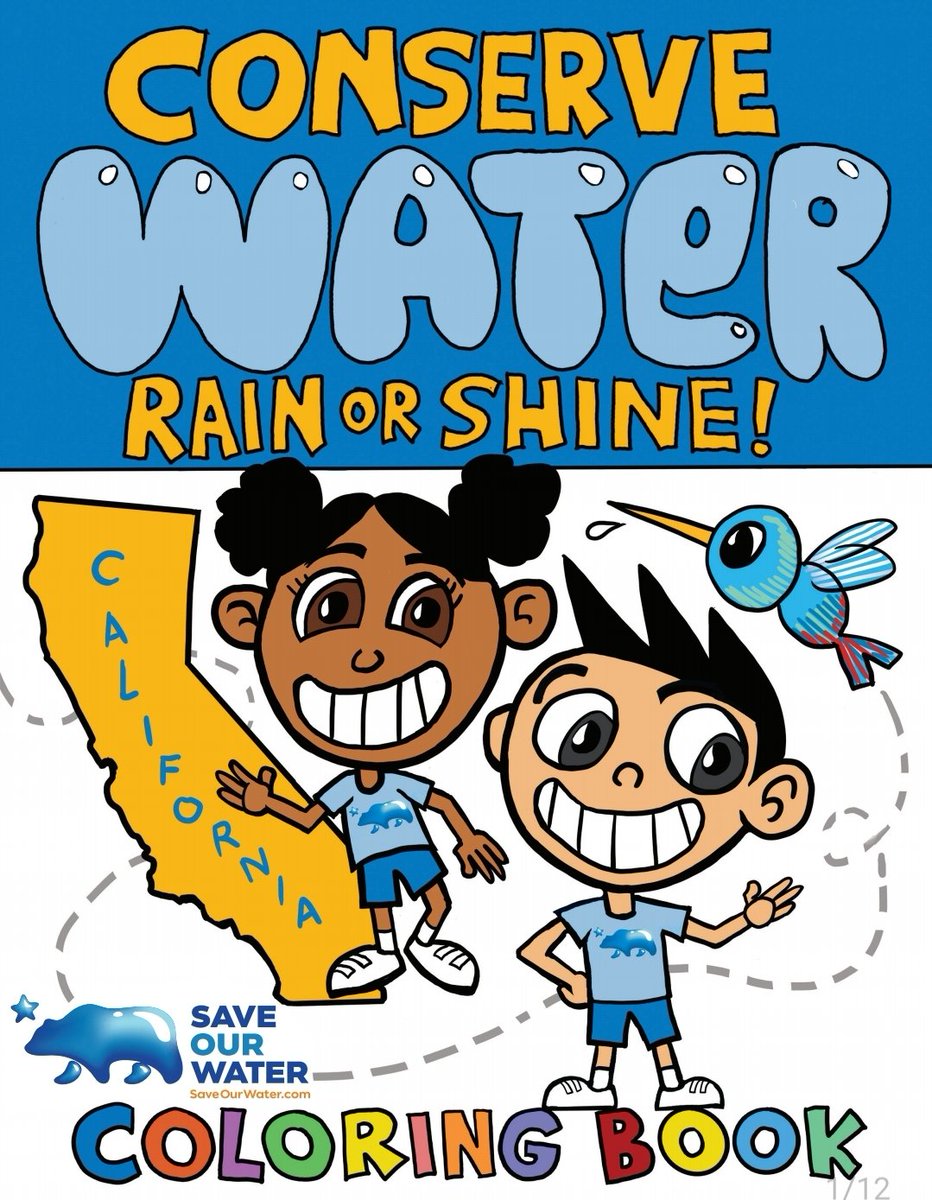 IE_Waterkeeper's tweet photo. Who says learning about water conservation has to be boring? Click the link below to download this coloring book that's fun for the whole family! Also available in Spanish. #SaveOurWater 

https://t.co/6A5nYcBW8u https://t.co/gD0nAXQDEQ