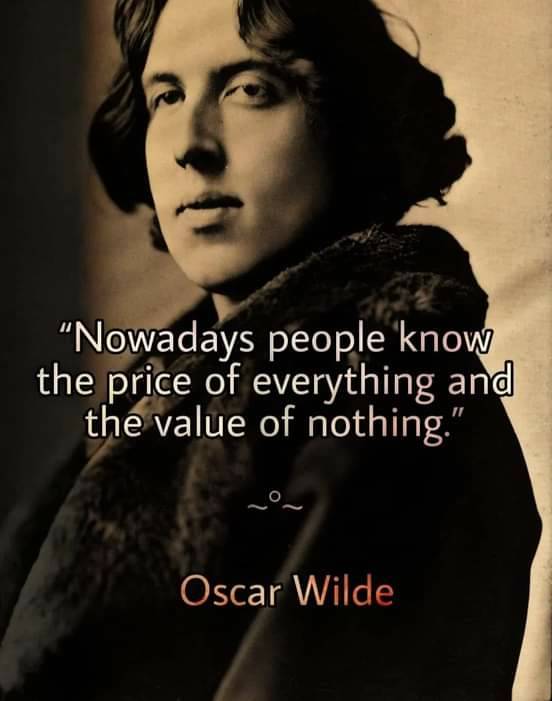 compubee's tweet image. With due respect to Oscar Wilde, we @compubee would like to humbly differ from the his quote.
We know price of every asset owned by organizations and moreover optimal value of each of them as well.
#value #valuer #valuers #valuation #valuations #assets #machinery #machine