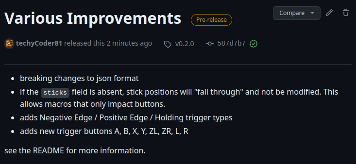techyCoder81's tweet photo. Update: I was planning on just creating some more examples for the input macros plugin, but then I ended up just implementing a bunch of new features instead. 

Please test lol
https://t.co/0cmeCHCoDj https://t.co/bYhoWkmP0a