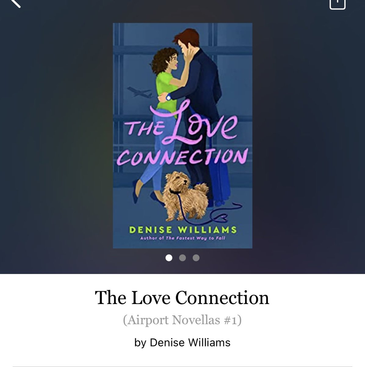 The Love Connection by Denise Williams 

#TheLoveConnection by #DeniseWilliams #5135 #21chapters #128pages #July2023 #678of400 #4hourAudiobook #Audiobook #series #AirportNovellaSeries #BennettAndOllie #Book1of3 #clearingoffreadingshelves #whatsnext #readitquick