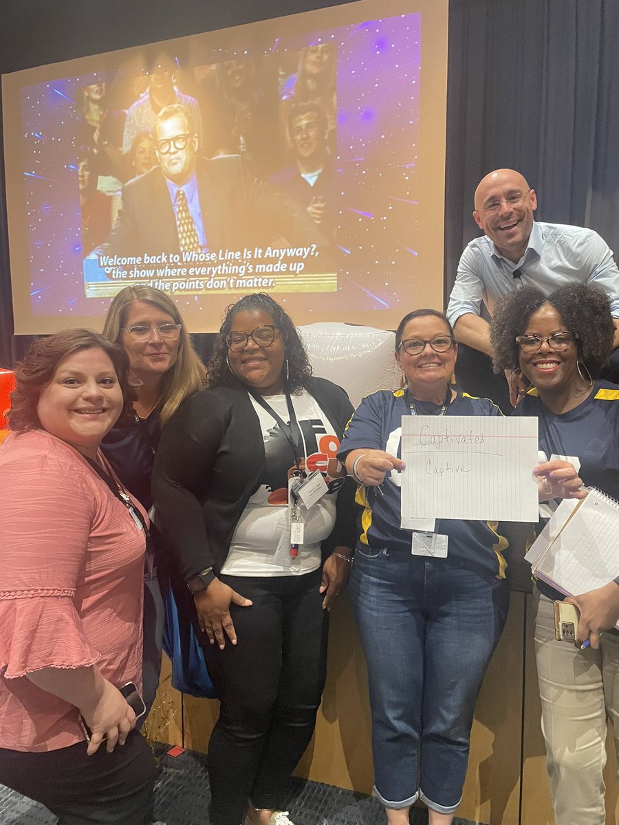 wbmbruins's tweet image. WBMS admin and teacher leaders are excited to #levelup our student engagement and success this year! Thanks @EmpowerCPS for a fun and meaningful event! #gameon2023