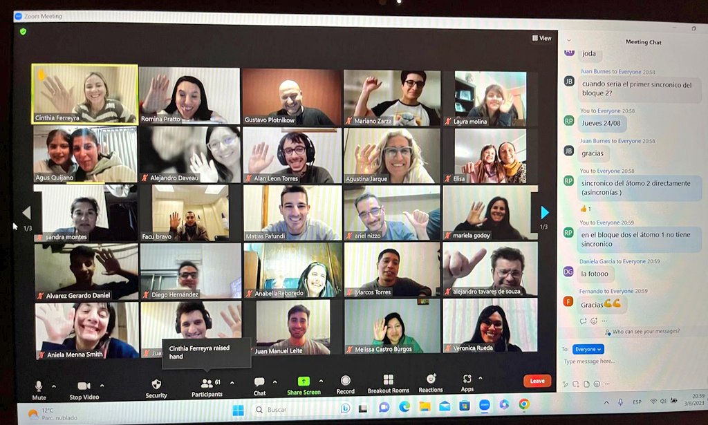 AireAR_SATI's tweet photo. Termino el #Bloque1 #AireArπ¦π· @CKISATI @SATIarg con mucho aprendizaje compartido!
Gracias por confiar en nosotr@s! #DanielaPresidenta #AlanDirector https://t.co/47mUFWyeh1