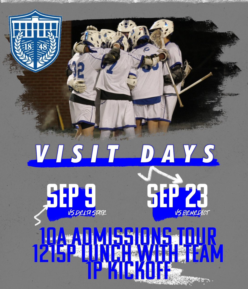 Join us for Gameday in the Boro! 

DM or email Coach Seese at jtseese@chowan.edu #BoroBoys