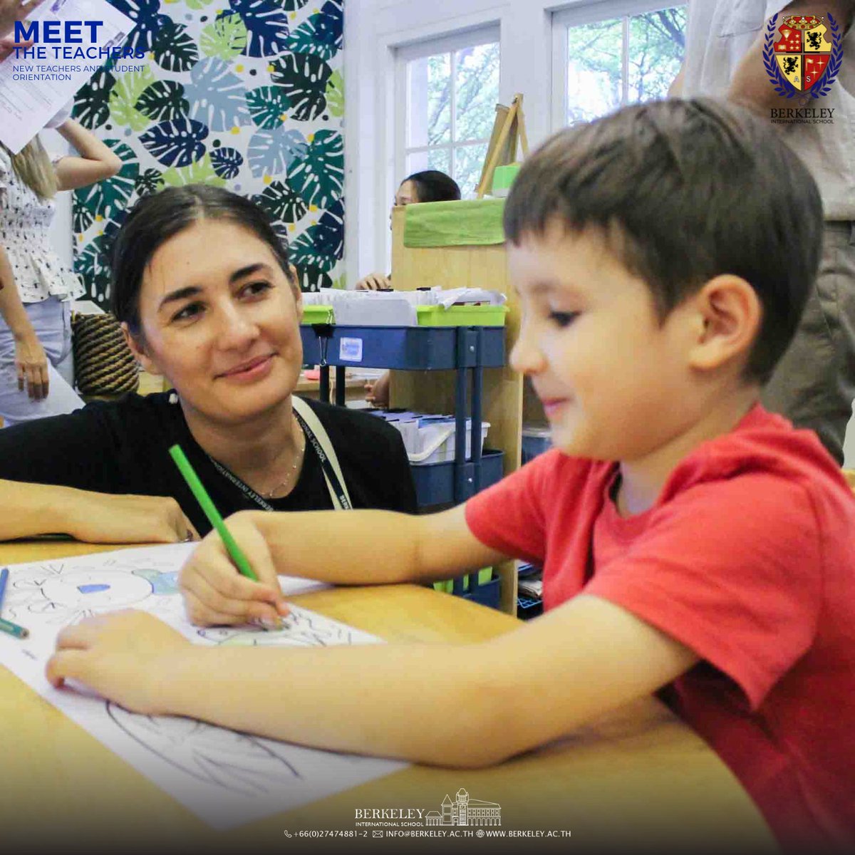 berkeleybkk's tweet photo. It is such a great pleasure to #welcome our new #students to our vibrant learning community. We prepared a student #orientation and a #campus tour for all of our new students to help them smoothly adjust to their new learning environment. Thank you for choosing #Berkeley!#bangkok https://t.co/1hsxagUzM1