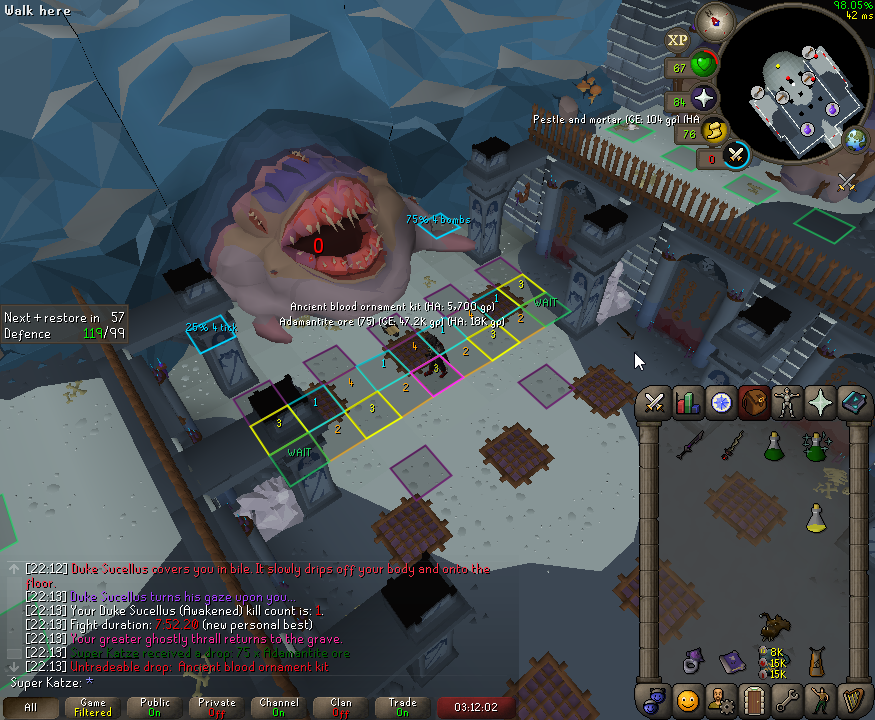 SuperrrKatze's tweet photo. Blood Torva unlocked (looks like I'm playing Tileman jfc) https://t.co/dWKCIQ57YV